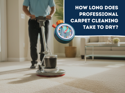 Professional carpet cleaning drying in one hour