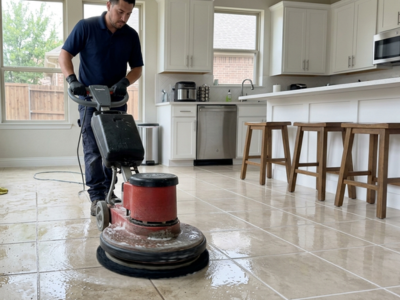 Professional tile and grout cleaning in Frisco TX