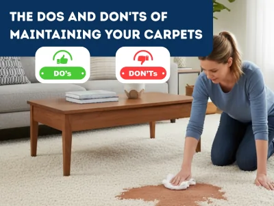 Dos and Don'ts of maintaining your carpets
