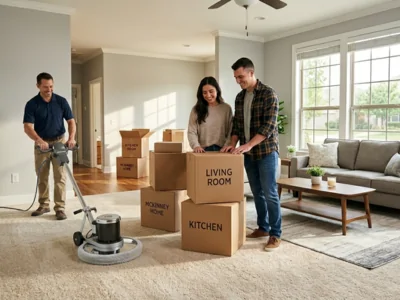 Best carpet cleaning in McKinney TX for new homeowners