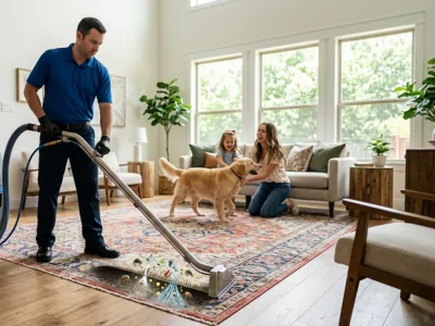 Professional Rug Cleaning Removing Allergens From Area Rug